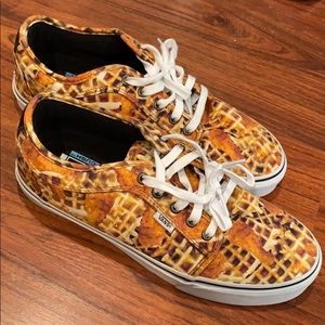 VANS chicken and waffle custom low top
